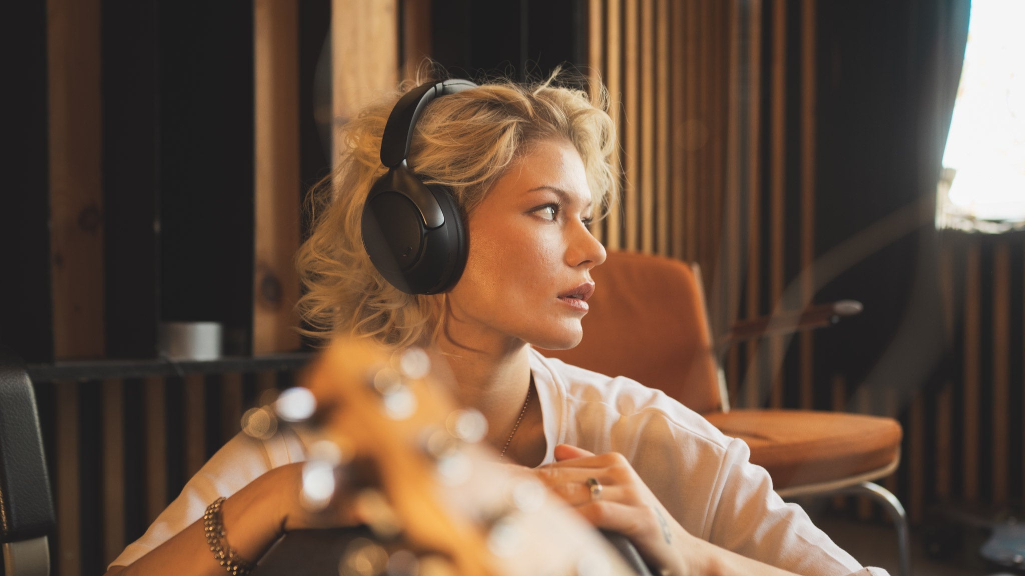 Noise cancelling høretelefoner