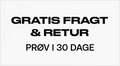 Gratis fragt & retur